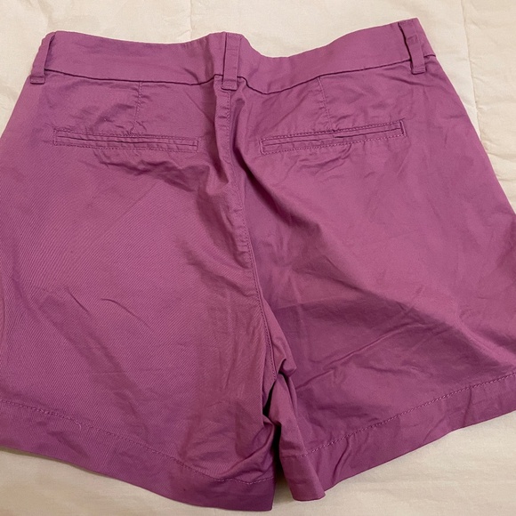 Old Navy Pink/Purple Everyday Chino Shorts Size 8 EUC! - Picture 4 of 4